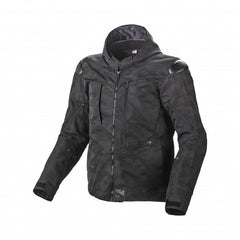 Macna Proxim Mens Textile Jackets - Waterproof Camo Black | 1653405-180
