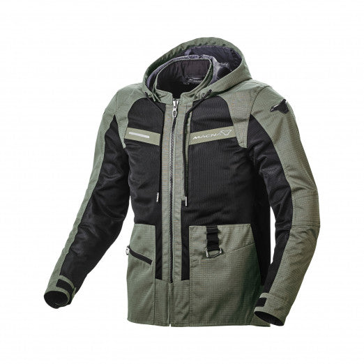 Macna Chinook Mens Textile Summer Jackets Olive/Black | 1653512-410