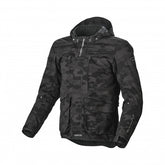 Macna Rival Mens Textile Jackets - Waterproof Camo Black | 1653513-180