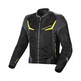 Macna Orcano Mens Textile Summer Jackets Night eye/Neon Yellow | 1653608-117