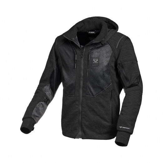 Macna Breeze Mens Textile Summer Jackets Black | 1653615-101