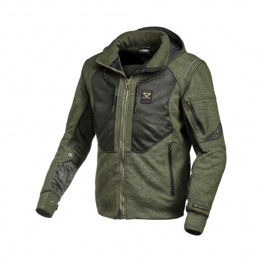 Macna Breeze Mens Textile Summer Jackets Olive Green | 1653615-404