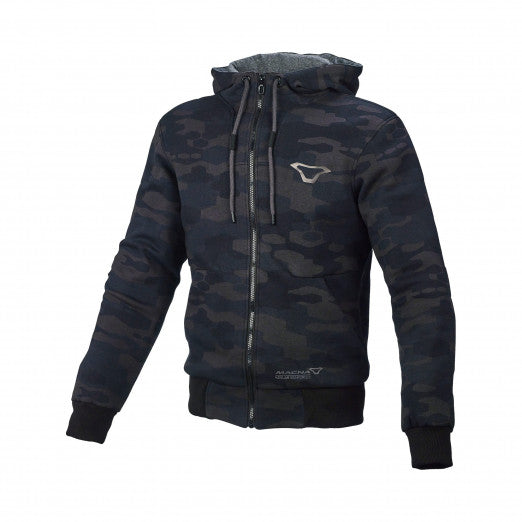 Macna Nuclone Mens Textile Summer Jackets Black/Grey camo | 1653655-180
