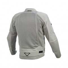 Macna Velocity Mens Textile Summer Jackets Light grey | 1653656-808