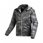 Macna District Mens Textile Summer Jackets Black/Grey camo | 1653657-188