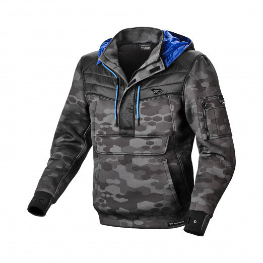 Macna Aron Mens Textile Summer Jackets Camo Black | 1653658-180