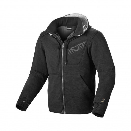 Macna District Pro Mens Textile Summer Jackets Black | 1653663-101