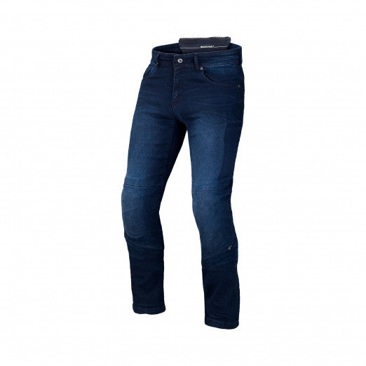 Macna Stone Mens Textile Summer Trousers Blue | 1654003-505