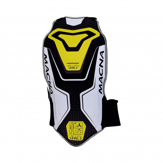 Macna Back Protector Black/White/Yellow | 1659027-127