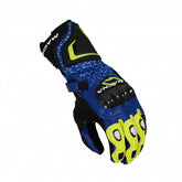 Macna Track R Gloves Blue/Black/Fluo yellow | 1906210-517