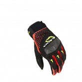 Macna Siroc Gloves Black/Red/Fluo yellow | 1906230-137