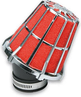 MALOSSI E5 Standard Air Filter Ø38mm PHVA/PHBN-Specific with Chrome Cage | 04 7593.K0