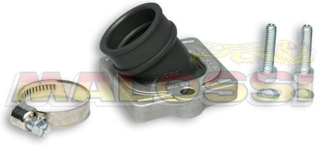 MALOSSI Inlet pipe Ø22 adjustable through 360° Piaggio 2T | 2014519