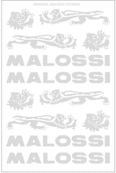 MALOSSI Sticker Sheets Chrome x3 | 3314465T