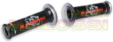 MALOSSI Tribal Grips Black Open End | 6914574.B0