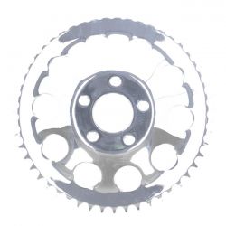 MCS Rear Sprocket, Chrome. 51T