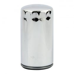 MCS Spin-On Oil Filter. Chrome