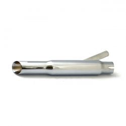 MCS Shorty Slash Cut Universal Muffler16" Long Chrome