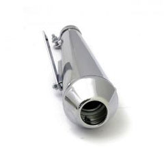 MCS Megaton Universal Muffler 17" Long Chrome