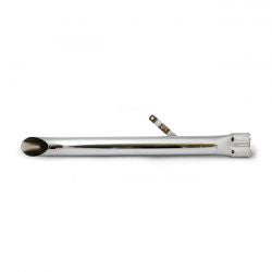 MCS Turn Out Shovel Style Universal Muffler 30" Long Chrome
