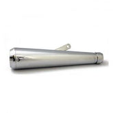 MCS Megaphone Universal Muffler 16.5" Long Chrome With Te Tip