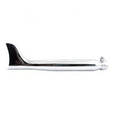MCS Fishtail Universal Muffler 22" Long Chrome