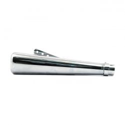 MCS Moonshine Bruiser Universal Muffler 17-1/2" Long Chrome
