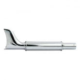 MCS Fishtail Classic Universal Muffler 20" Long Chrome