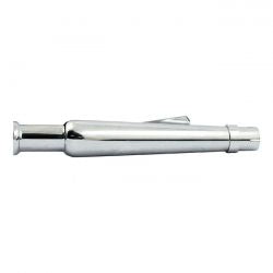 MCS Trumpet Universal Straight Muffler 18-1/2" Long Chrome