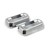 MCS Flt/Touring Muffler Bracket Cover Set. Chrome