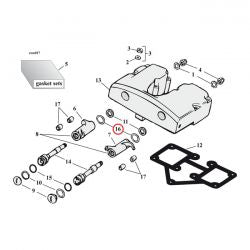 MCS Rocker Arm Shim Set Shovel .020"