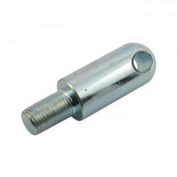 MCS Bullet Foot Peg Support Studs. Chrome