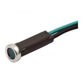 MCS Custom 5/16" Led Indicator Light. Green Lens