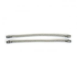 MCS Sportster Rocker Box Oil Line Kit. Braided Stainless