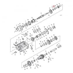 MCS Washer, Transmission Mainshaft 2Nd & 3Rd Gear +.015"