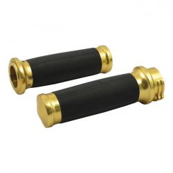 MCS Handlebar Grip Set, Caliber. Gold