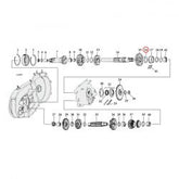 MCS Thrust Washer, Transmission Mainshaft, Right Side .065"