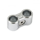 MCS 8mm Spark Plug Wire Separator. Grooved, Chrome