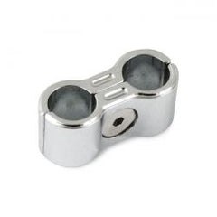 MCS 8mm Spark Plug Wire Separator. Grooved, Chrome