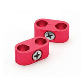 MCS 8mm Spark Plug Wire Separator. Smooth, Red