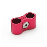 MCS 8mm Spark Plug Wire Separator. Grooved, Red