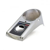 MCS Die-Cast Aluminum Dash Cover, 68-90 Style. Chrome