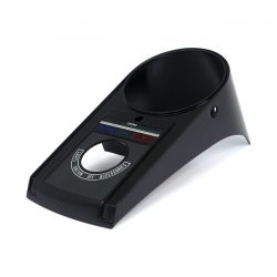 MCS Die-Cast Aluminum Dash Cover, 68-90 Style. Black