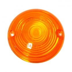 MCS 36-85 FL Style Turn Signal Replacement Lens. Amber
