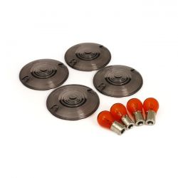 MCS Turn Signal Flat Lens Kit. Smoke