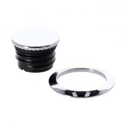 MCS Pop-Up Gas Cap Set. Chrome