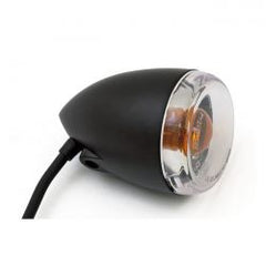 MCS Late-Style Turn Signal Assembly. Front. Matte Black
