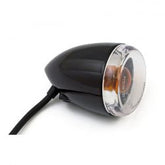 MCS Late-Style Turn Signal Assembly. Front. Gloss Black