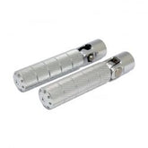 MCS Bomber, Foot Peg Set. Knurled. Chrome