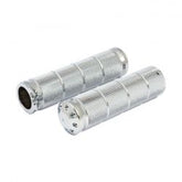 MCS Throttle Grip Set Bomber. Chrome